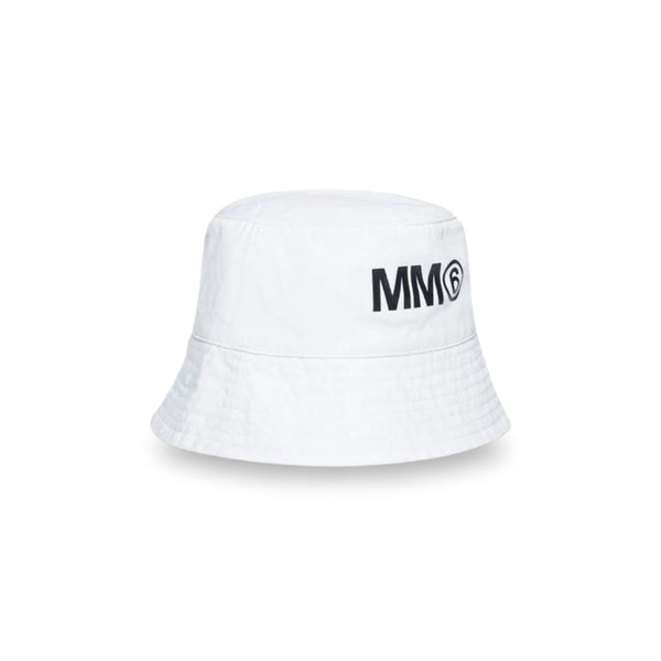 Unisex White Logo-Print Hat
