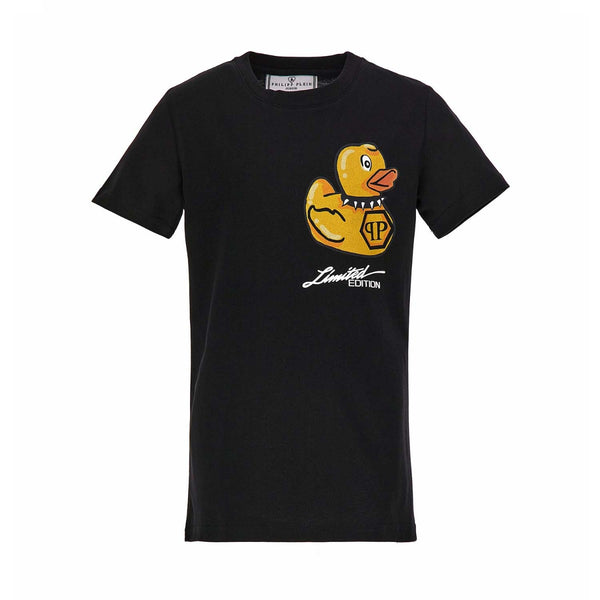 Girls Philipp Plein Duck Logo T-shirt