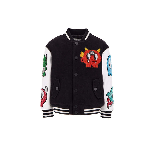 Boy Sticker Print Jacket