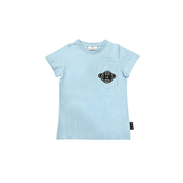 Boys Blue Half Sleeves Cotton T-Shirt