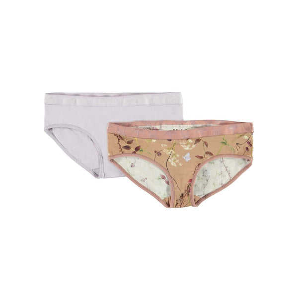 Girls Cotton Knickers (2 Pack)