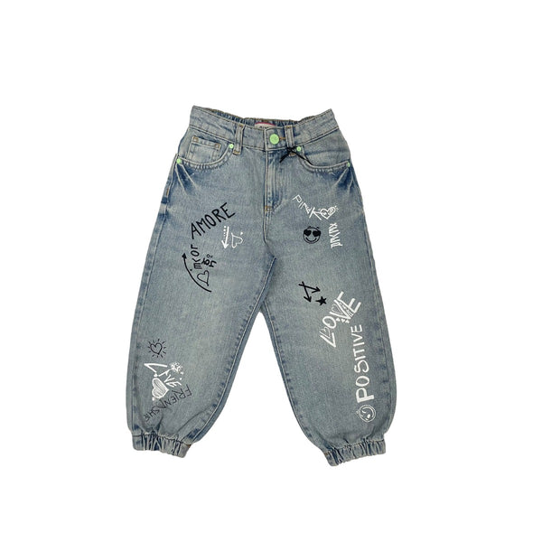 Blue Denim Jeans Infant Girls