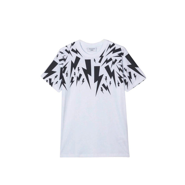 Boy Thunderbolt Print T-shirt