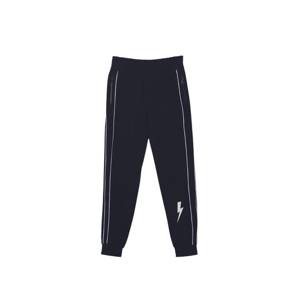 Boy Logo Print Cotton Track Pants
