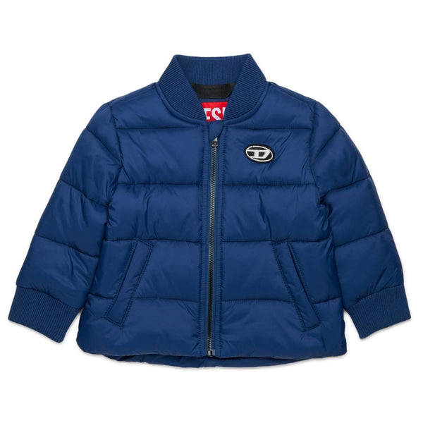 Baby Unisex Blue Puffer Jackets