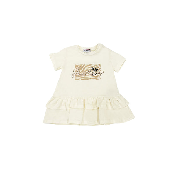 Girl Cream Cotton T-Shirt