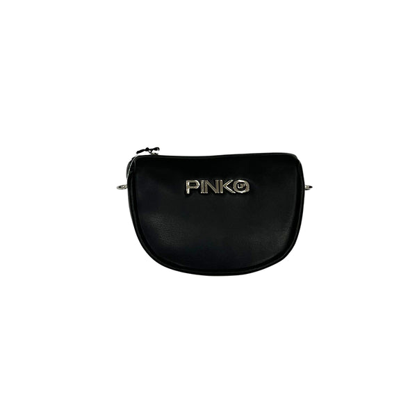 Girl Black Leather Soulder Bag