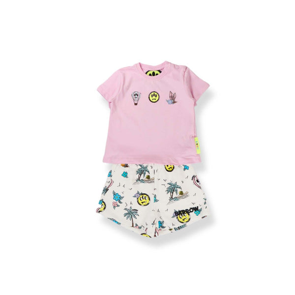 Barrow Kids Logo-Print Tracksuit Set