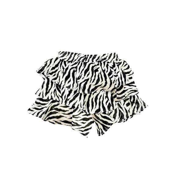 Girl Black Logo Short