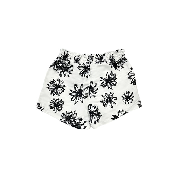 Girl Black Logo Short