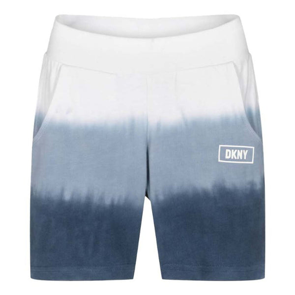 Blue Dip Dye Jersey Shorts