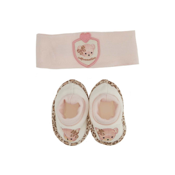 Baby Girls Pink Shoes & Headband Set