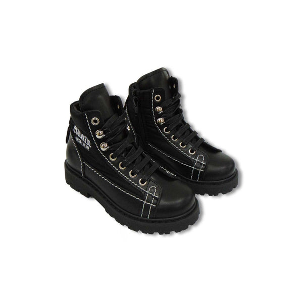 Black Ankle Length Boots By Dsquared2