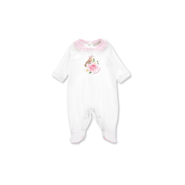 Baby Girls Cotton Printed Romper