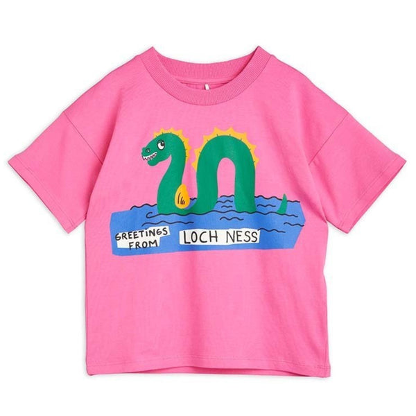 Girls Pink Loch Ness T-Shirt