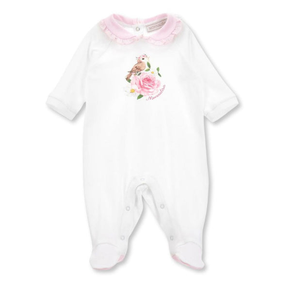 Baby Girls Cotton Printed Romper