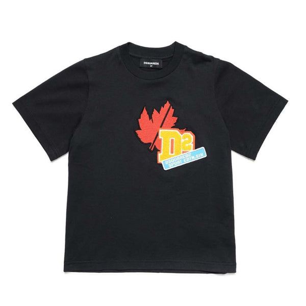 Dsquared2 Logo Patch Cotton T-Shirt