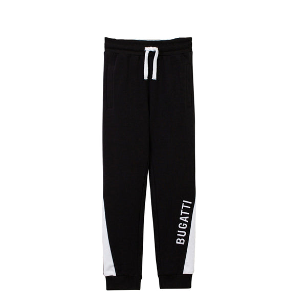 Boys Black Logo Print Jogger