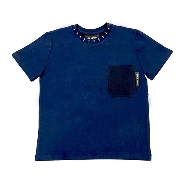 Boys Navy Blue T-Shirt