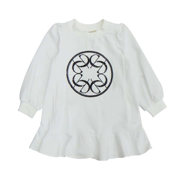 Logo Print Dress With Pockets
