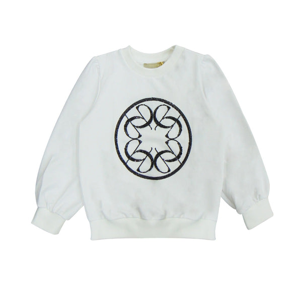 Girls Logo Print Sweatshirt