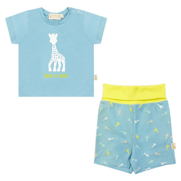 Baby Boys Logo-Print Cotton Short Set