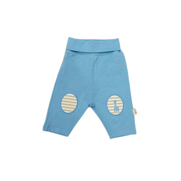 Blue Cotton Baby Joggers