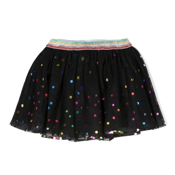Polka Tulle Mini Skirt