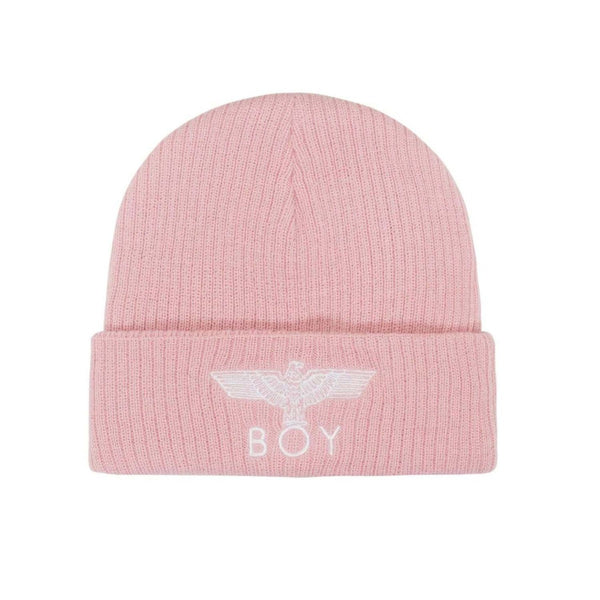 BOY Eagle Beanie Kids - Pink - Unisex