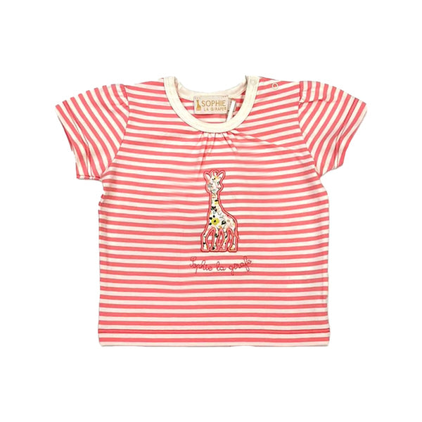 Pink Cotton Giraffe Top