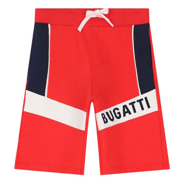 Boys Red Logo Shorts