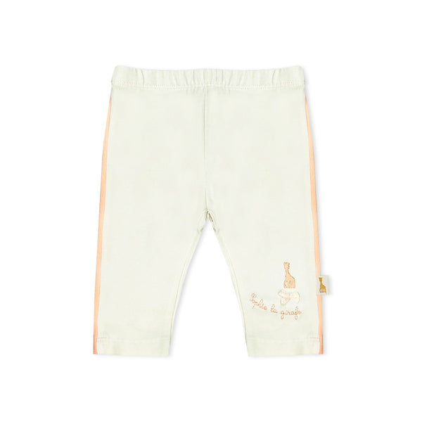 Baby Girls Ivory Cotton Trousers