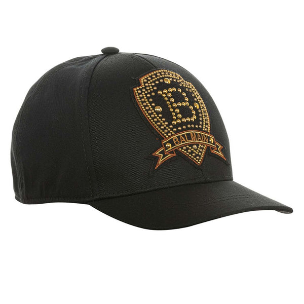 Logo Embellished Cotton Cap