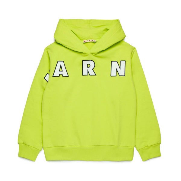 Unisex Green Embroidered Logo Sweatshirt