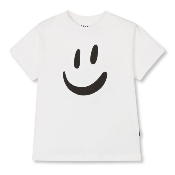 Kids White Organic Cotton Graphic T-Shirt