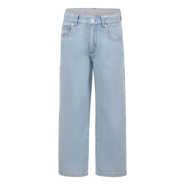 Boys Denim Blue Straight-Leg Jeans
