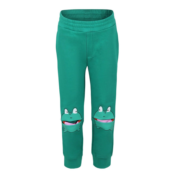 Boys Green Frog-Knees Trouser