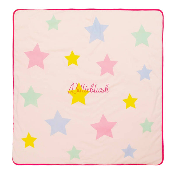 Baby Girls Pink Padded Star Blanket (76cm)