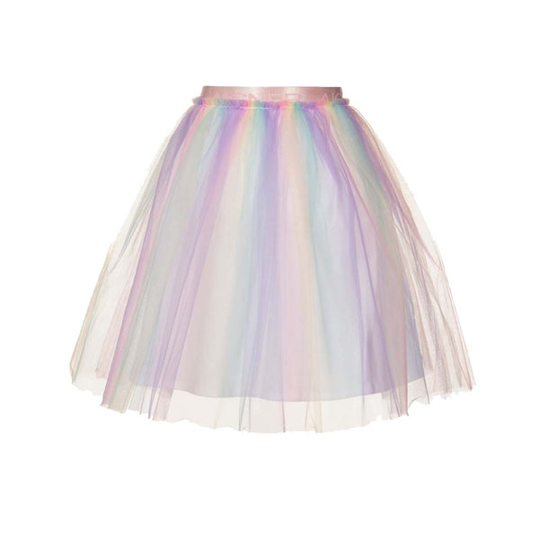 Girls Rainbow Tulle Skirt