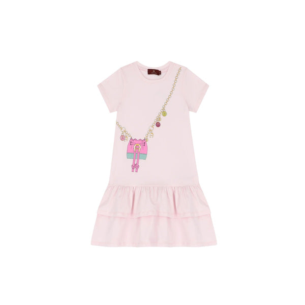 Baby Girls Pink Cotton Dress