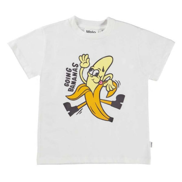 White Organic Cotton Banana T-Shirt