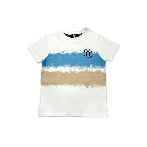 Boys White Logo T-Shirt