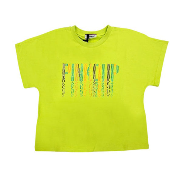 Girl Green Cotton T-Shirt