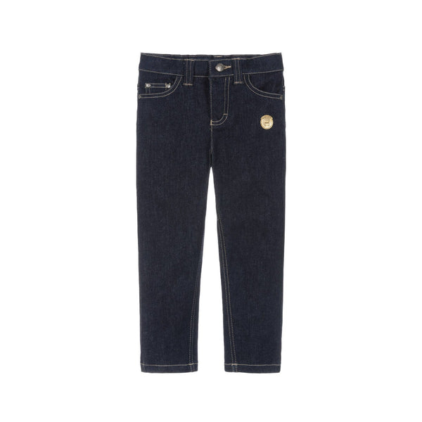 Boys Dark Blue Denim Jeans