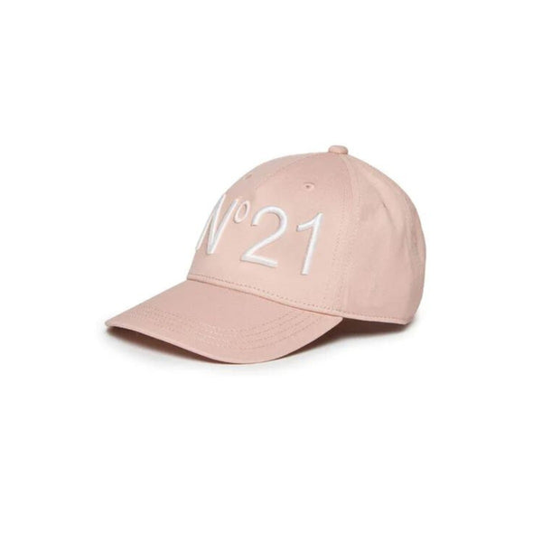 Unisex Light Pink Logo-Pritn Baseball Cap