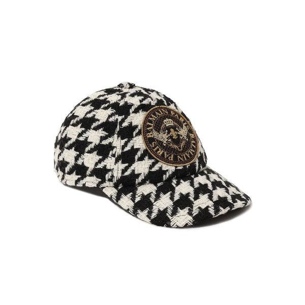 Kids Black and White Wool Cap