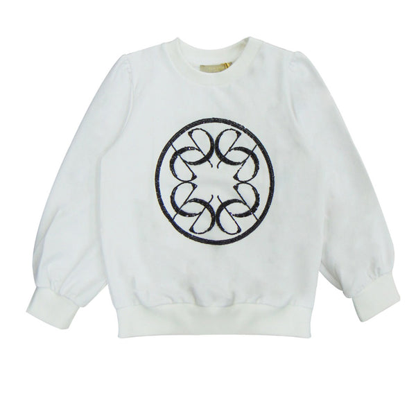 Girls Logo Print Sweatshirt