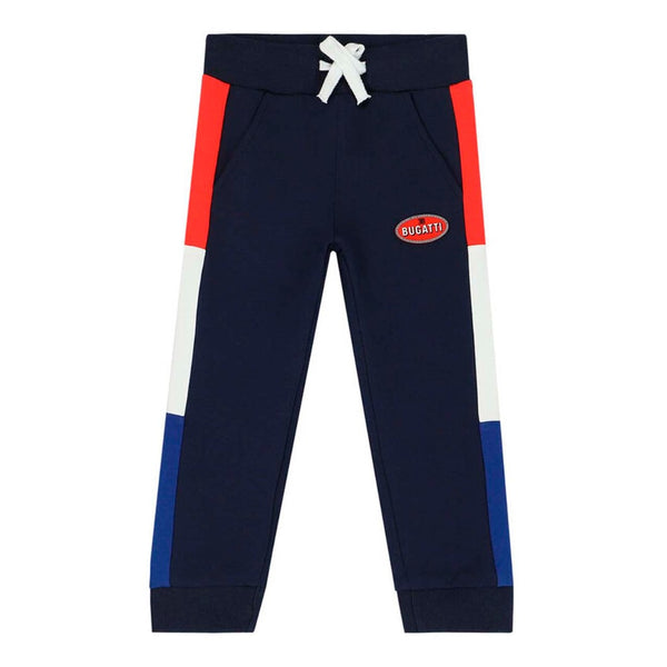 Boys Navy Logo Joggers