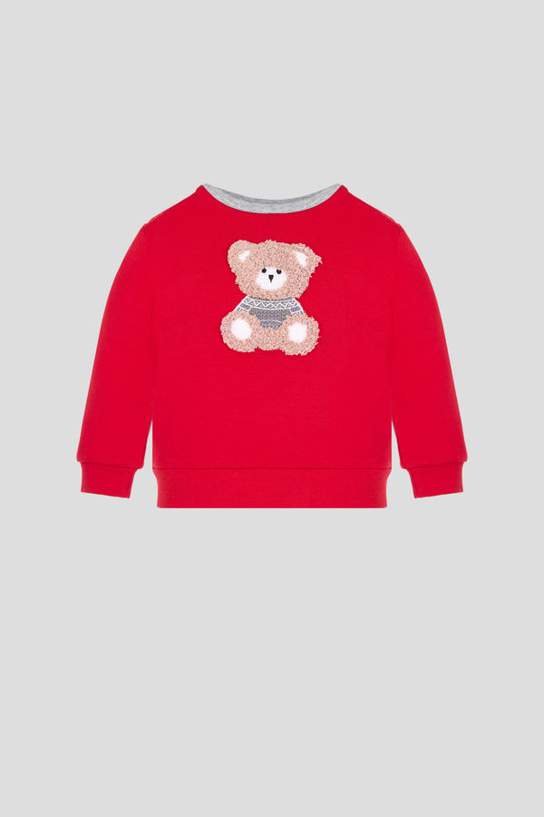 Sweatshirt and Pants Set, red