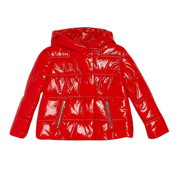 Padded Jacket With Hood For Girls